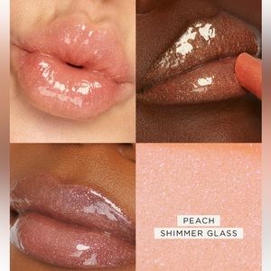 Peach shimmer glass Tarte maracuja juicy lip plump